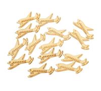 WRITWAA Ensemble de 20 Pièces Tranche de Bois à Peindre Diy, Modèle Navette Spatiale en Bois Lisse, Kit Créatif pour Bricolage Garçon et Filles, Décoration Artisanale Légère et Sûre