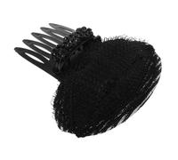 WRITWAA Épingle À Cheveux En Forme De Tête De Mort Peigne À Fleurs Et Strass Pour Femmes Élégantes Vintage Accessoires Pour Cheveux Pinces À Cheveux Fantaisie