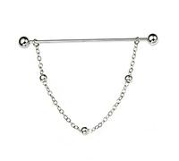 WRITWAA Épingle De Ronde à Visser Barre De Pour Chemise Décor De Cravate Pour Homme Épingle à Cravate Sans Marque Broche Avec Chaîne