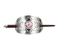 WRITWAA Épingles à Cheveux Vintage Géométriques Pour Chignons, Taille Unique, Accessoire Cheveux Femmes Et Filles, Pour Queue De Cheval Et Coiffure Ethnique, Sans Métal Ni Décoloration