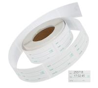 WRITWAA Étiquettes Alimentaires Amovibles pour Récipients et Congélateurs Autocollants Inscriptibles Bleu Rouleau de 250 Pièces Étiquettes de Stockage des Aliments Cuisine et