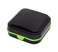 WRITWAA Étui de Protection Rigide pour Appareil Auditif Noir, Petite Boîte Portable Légère Antichoc, Conteneur de Poche Pratique pour Aides Auditives, Rangement Sécurisé Santé et Mobilité