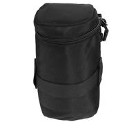 WRITWAA Étui Étanche Protection Antichoc pour Objectif D'appareil Photo Reflex en Nylon Mousse et Fermeture Éclair Bidirectionnelle pour Photographe Professionnel