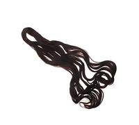 WRITWAA Extensions De Cheveux Bouclés Français Ondulés Invisibles Tressés Pour Femmes Cheveux Bouclés Colorés Longs Épais Larges Synthétiques Noirs Haute Température