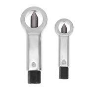 WRITWAA Extracteurs d'Écrous en Acier 2 Pièces pour Usage Domestique et Industriel, Outils de Démontage pour Écrous Rouillés et Endommagés