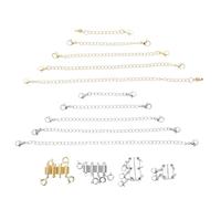 WRITWAA Fermoirs pour Colliers en Fer Cylindrique, Compatibles Plusieurs Largeurs de Chaîne, Résistants aux Rayures pour Aventures en Plein Air