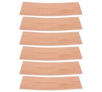 WRITWAA Feuilles de Cèdre Espagnol Séparateurs en Bois Naturel 6pcs Facile à Entretenir pour Humidificateur de Cigares Compatible Cave à Cigares et Boîte
