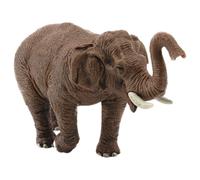 WRITWAA Figurine d'éléphant Miniature : Statue réaliste d'éléphant d'Asie - Modèle d'animal Sauvage pour Enfant - Petit Cadeau pour Une Pendaison de crémaillère - Symbole de Chance et de