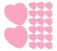 WRITWAA Forme Cœur Rose Éponges Compressées en Cellulose Lot de 50 Démaquillage, Expansion à L'eau pour Visage Indispensables pour Voyage Femme