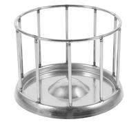 WRITWAA Gamelle pour Tortue en Acier Inoxydable 304 Mangeoire Multifonctionnelle pour Reptiles Adaptée à Animaux Terrestres