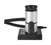 WRITWAA Générateur de Fumée Portatif Cuisine, Fumoir à Steak Copeaux de Bois, Mini Fumoir à Viande Compact en Métal Argenté, Barbecue et Gastronomie Moléculaire, 1 Pièce