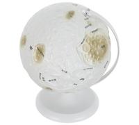 WRITWAA Globe Éducatif Interactif Sphérique en Plastique et Fer Modèle Lunaire et L'apprentissage Spatial pour L'enseignement Géographie Classe