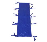 WRITWAA Gouttière pour auvent Pliable, Accessoire de Drainage étanche avec Sangles, Canal d'évacuation des eaux pluviales Entre Les Deux pans de Toile, 8 m / 26,2 pi, Bleu