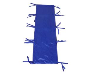 WRITWAA Gouttière pour auvent Pliable, Accessoire de Drainage étanche avec Sangles, Canal d'évacuation des eaux pluviales Entre Les Deux pans de Toile, 8 m / 26,2 pi, Bleu