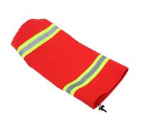 WRITWAA Housse Ignifugée de Protection pour Bouteille D’Appareil Respiratoire 6,8 L Orange avec Bande Réfléchissante, Manchon Solide en Tissu Ignifuge, Adapté aux Environnements