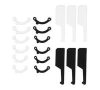 WRITWAA Insert Outil de Redressement de Pont Facile à Utiliser Effet Lifting Visage de Rehausseur de Nez Invisible en Silicone et Pet Kit de Modelage du Nez 18pcs