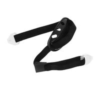 WRITWAA Jugulaire de Sécurité Noire Réglable pour Casque Mentonnière Chaîne de Protection Compatible Casques de Chantier Accessoires Pratiques pour Maintien Fiable