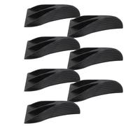 WRITWAA Kit 7 Ailerons de Requin pour Voiture Suv Diffuseur d'Air Aérodynamique pour Toit et Pare-Brise Déflecteur de Toit Résistant aux Intempéries Accessoire pour Stabilisation