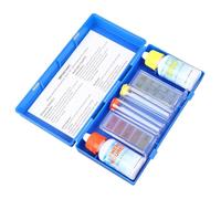 WRITWAA Kit D’Analyse Chimique pour Piscine 1 Unité Testeur Portable Ph et Résiduel Solution Liquide pour Contrôle Rapide Qualité de L’Eau Compatible Spa et Piscine Test D’Alcalinité