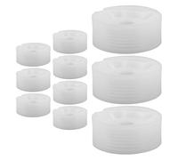 WRITWAA Kit de Réparation Bobine D’Engrenage pour Lève-Vitre de Voiture 10 Pièces Pièce de Rechange Tambour de Lève-Vitre Compatible Vitres et Arrière Mécanisme de Réparation pour Lunette