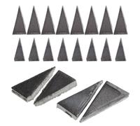 WRITWAA Kit de réparation de 40 coins triangulaires pour manche de hache :