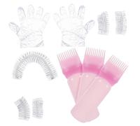 WRITWAA Kit De Teinture Pour Cheveux Avec Flacon Applicateur De Peigne à Gants De Coiffure Fournitures De Salon De Coiffure Pour Coloration Capillaire Diy