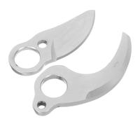 WRITWAA Lames de Rechange pour Sécateur Électrique, 2 Pièces en Acier Carbone, Compatibles Sécateurs Électriques, Fournitures de Remplacement pour Outil Jardin, Coupe Précise