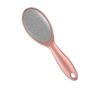 WRITWAA Lime à Pieds Exfoliante Double Face en Acier Inoxydable 304 Or Rose pour Élimination Callosités, Outil Pédicure Professionnel et Domestique, Soin des Pieds