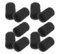 WRITWAA Lot de 10 Éponges de Préfiltration pour Aquarium Rouleau de Mousse Grosse Taille à Maille Fine Filtres pour Bassins Extérieurs Manchons de Protection Réutilisables et Lavables