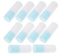WRITWAA Lot de 10 Flacons Rechargeables 20 Ml Embout Éponge Bouteilles Plates Multi-Usages en Plastique Sûr pour Correcteur Liquide et Usage Domestique Couleur Couleur Aléatoire