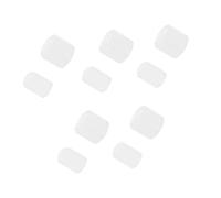 WRITWAA Lot De 10 Œillets De Rechange En Caoutchouc Souple Pour Fil Électrique Machine À Coudre Joint D'Étanchéité Entretien Anti-Vibrations Blanc