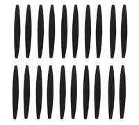 WRITWAA Lot de 10 paires de bandes adhésives pour talons, autocollants multi-usages pour chaussures à talons hauts, mocassins, bottes, baskets, design fin et antidérapant, idéal pour les