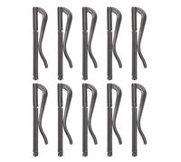 WRITWAA Lot de 10 Pinces à Billets métalliques Mini Pinces à Ressort pour gérer Son Budget - de Rechange à Ressort pour Portefeuilles et Porte-Billets