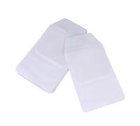WRITWAA Lot de 10 Pochettes pour Stylo Infirmière en Pvc Blanc, Facile à Utiliser Nettoyer, Protège-poche Élégant et Simple pour Blouse de Médecin et Infirmière