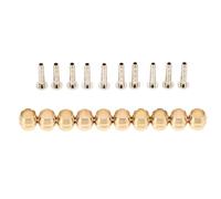 WRITWAA Lot de 10 Sets de Sets de Inserts et Aiguilles pour Frein à Disque Hydraulique Vtt, Connecteur en Métal, Montage Facile, Réparation et Entretien en Déplacement