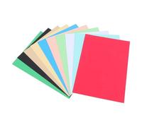 WRITWAA Lot de 100 Feuilles de Papier A4 Imitation Cuir Coloré Texturé 230g pour Couverture de Reliure, Protection Polyvalente et Finition Professionnelle Élégante
