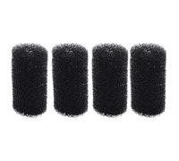 WRITWAA Lot de 12 Éponges Filtrantes Cylindriques Noires Absorbantes D’Huile pour Piscine Compatibles avec Aspirateurs de Piscine Matériau Solide Usage Multi-Jet et Spa Filtre