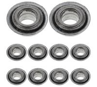 WRITWAA Lot de 12 Roulements de Direction Silencieux pour Fauteuil Roulant Roulements Étanches de Fourche pour Roues de Scooter et Déambulateur Rotation Fluide 360° Usage Intérieur et