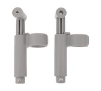 WRITWAA Lot de 2 amortisseurs pour roue de déambulateur, pièces de suspension pour roulette simple, butée de rechange pour dispositif d'aide à la marche.