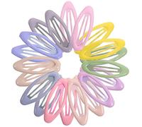 WRITWAA Lot De 2 Barrettes à Cheveux Crème, Taille Moyenne, Pinces En Fer Décoratives, Ensemble D'accessoires Capillaires Pour Petites Filles, Pour Discipliner Mèches Rebelles Au Quotidien