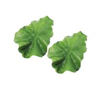 WRITWAA Lot De 2 Barrettes Cheveux Fantaisie Vertes En Feuille De Laitue, Petite Taille, Accessoires Décoratifs Légers Pour Femmes, Usage Quotidien Et Fêtes, Épingles à Cheveux Originales