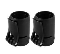 WRITWAA Lot de 2 Boucles de Verrouillage pour Paddle - Collier de Serrage à dégagement Rapide réglable - Clips de Rechange en Plastique pour pagaie de Sup (Tube de 29/26,5 mm).