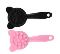 WRITWAA Lot De 2 Brosses De Lavage Peignes De Massage Brosses Pour Cuir Chevelu Démêlantes Massage Du Cuir Chevelu Brosse De Bain Brosse En Silicone Brosse Sensorielle En