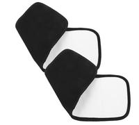 WRITWAA Lot de 2 Compresses Réutilisables à L’huile Pieds, Enveloppement Doux en Tissu Noir, Soin Aromathérapie Favorisant le Sommeil, Compresse D’huile Essentielle pour Bien-relaxation