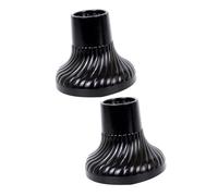 WRITWAA Lot De 2 Diffuseurs De Sèche-Cheveux À Tambour Soufflant Et À Boucler Diffuseur Universel Diffuseur Électrique Buses Pour Sèche-Cheveux Bouclés Noir