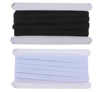 WRITWAA Lot de 2 élastiques pour ceintures, 6 mm de large, bande