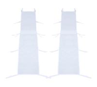 WRITWAA Lot de 2 gouttières Pliables - Gouttière étanche pour auvent d'événements en extérieur - Connecteur de Drainage Robuste de 4,4 m (14,44 pi) pour abri, Camping, Festivals et fêtes