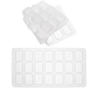 WRITWAA Lot De 2 Moules Silicone Mahjong Artisanaux pour Loisirs Créatifs, Résine Époxy, Couleurs Aléatoires, DIY Sculptural, Outils Légers pour Création Manuelle, Bricolage Artistique