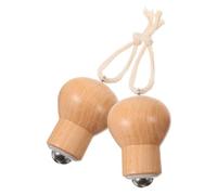 WRITWAA Lot De 2 Rouleaux De Massage Pour Le Visage En Mousse Pour Les Yeux En Bois En Hêtre