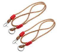 WRITWAA Lot de 2 Sangles Réglables en PE pour Balançoire d'arbre Kit de Fixation Robuste pour Chaise Hamac et Balançoire de Porche Corde Suspendre Extérieure Résistante Longueur